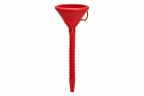 Trechter S19, ovaal, rood 19x12.5 cm, height 38 cm