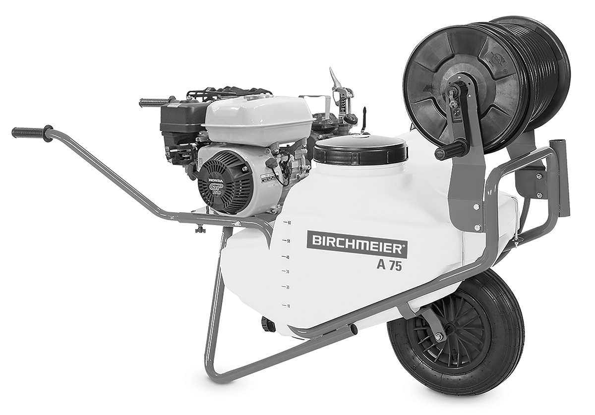 A 75 met Honda 4-takt motor
