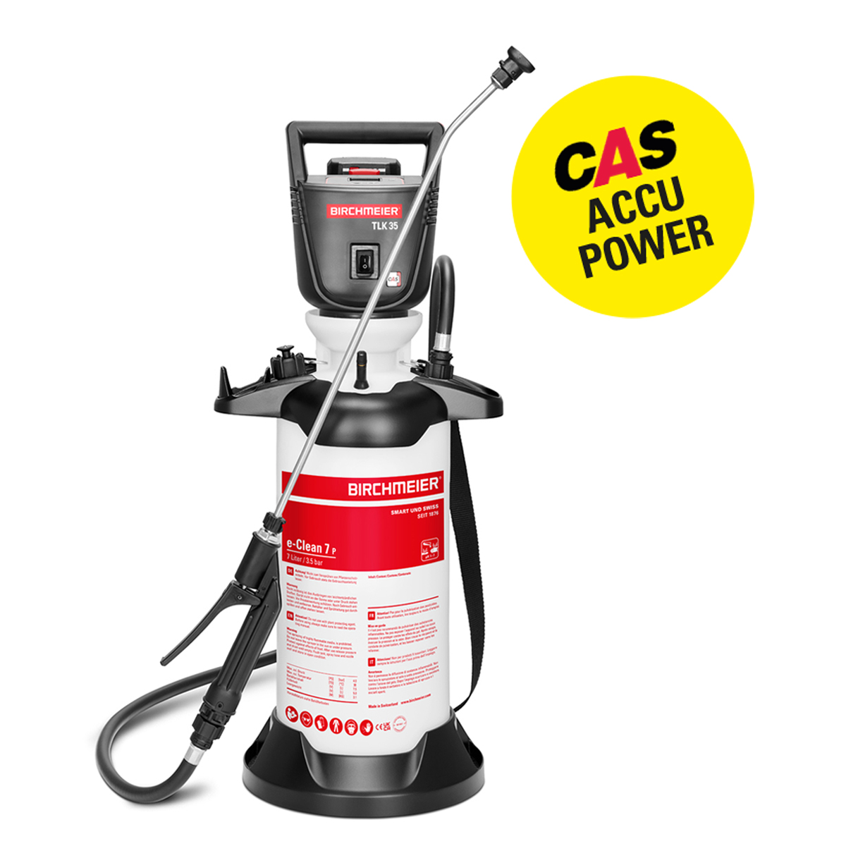 e-Clean 7 P (CAS met accupack, met oplader) e-Clean 7 P (CAS met accupack, met oplader)