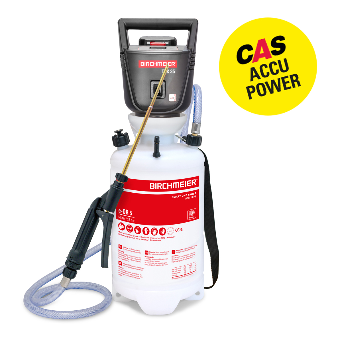 e-DR 5 (CAS met accupack, met oplader EU)