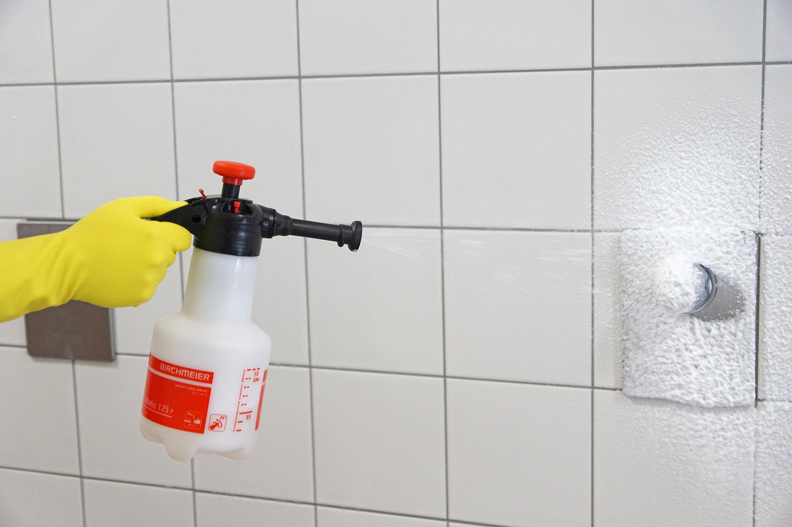 Schaumgerät Foam-Matic 1.25 P vn Birchmeier zur Reinigung von sanitären Anlagen