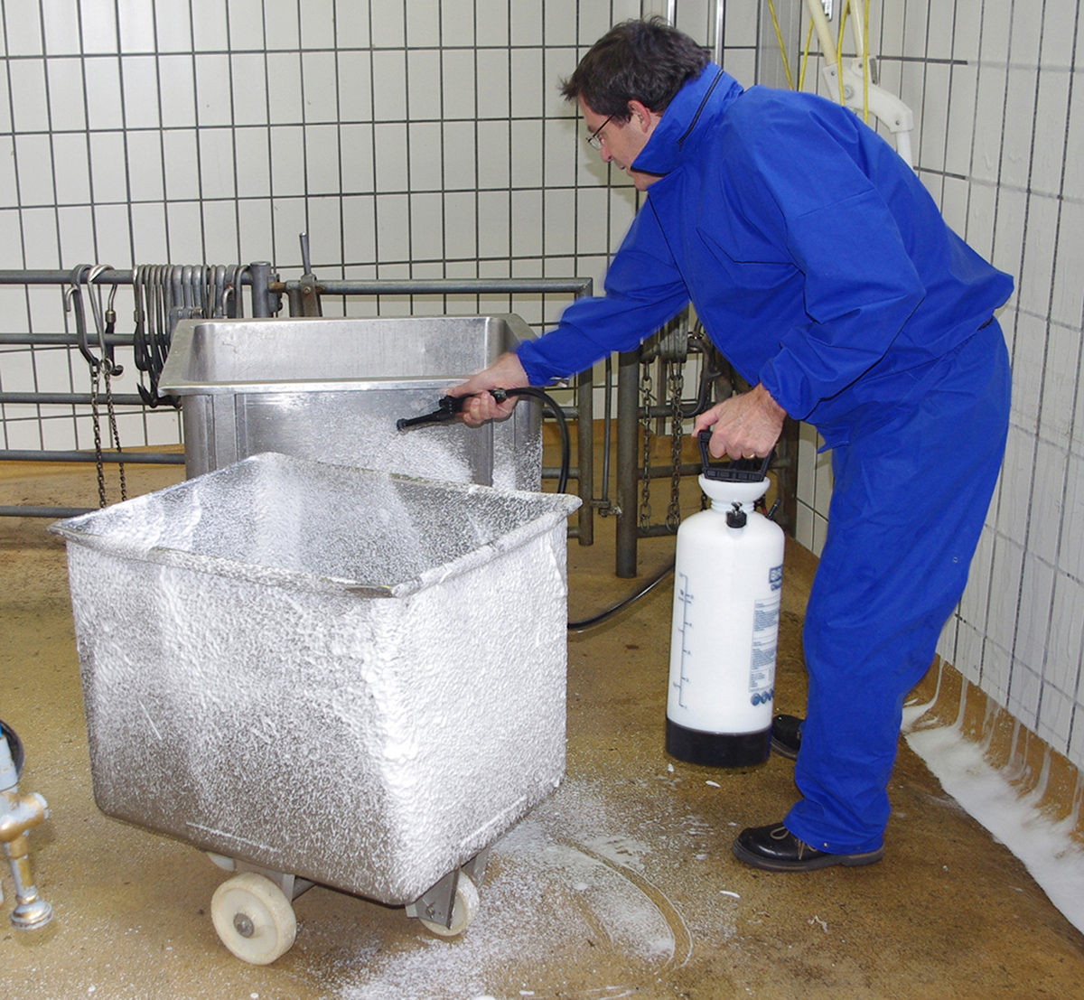 Toepassing  Foam-Matic 5 E