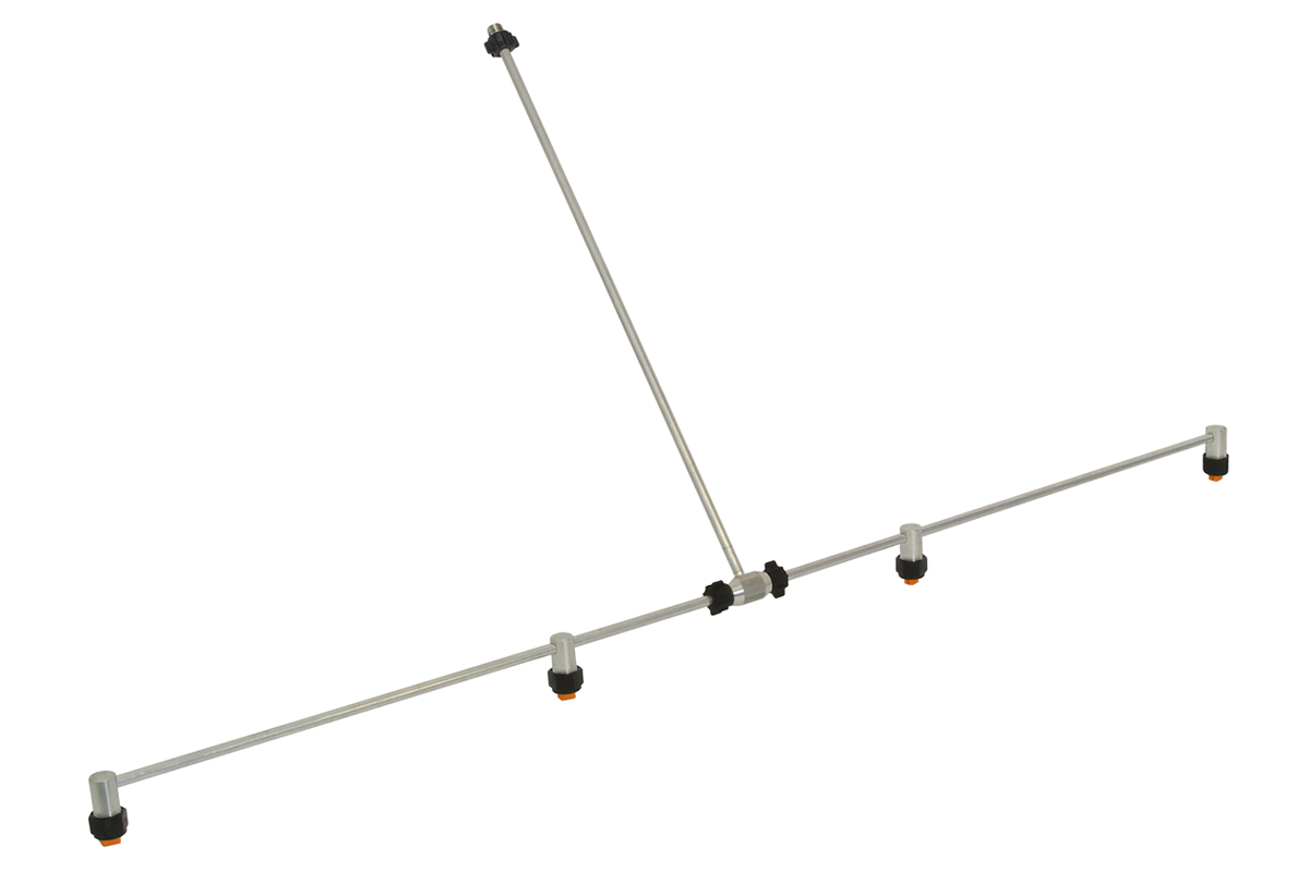 Sproeiboom aluminium, schroefaansluiting voor REB / REC